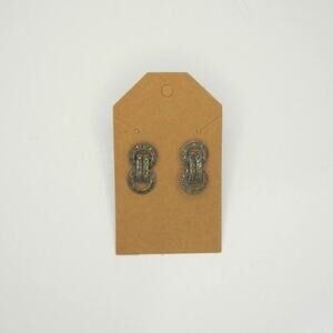 Vintage Marcasite Pierced Earrings